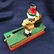 Trick Dog Painted Cast Iron Toy Bank - 2