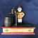 Trick Dog Painted Cast Iron Toy Bank - 4