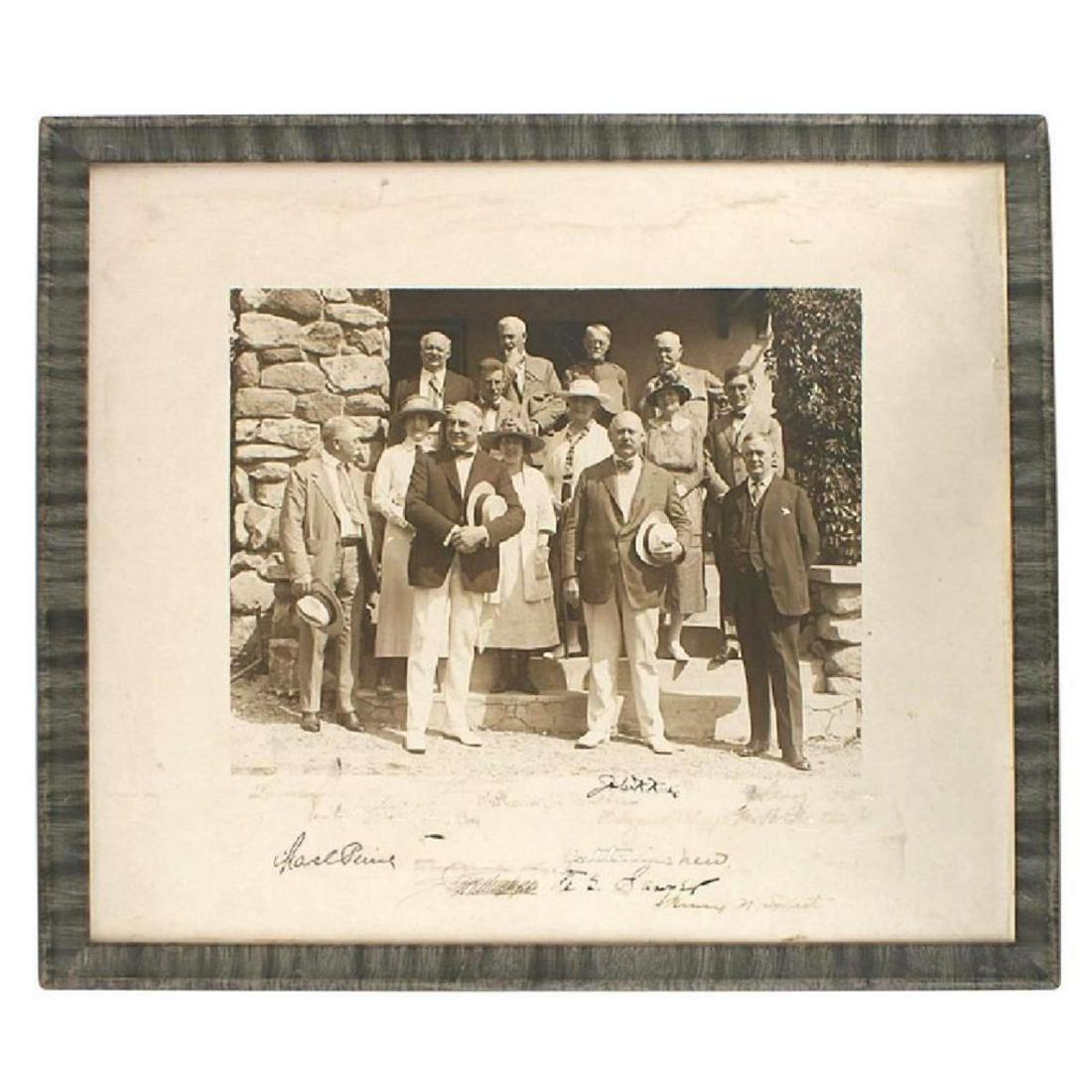 Signed Photo of President Warren G. Harding & Senators (1 of 4)