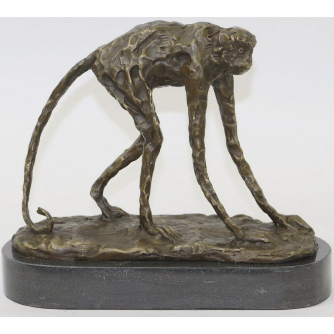 Abstract Monkey Bronze Sculpture (1 of 5)
