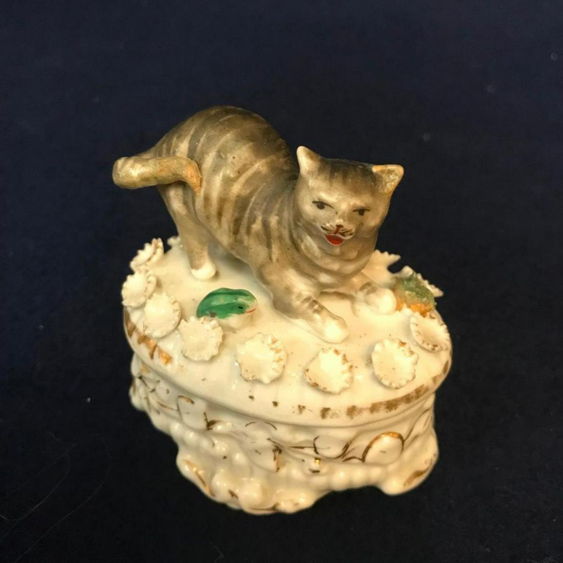 19thc Victorian Conta Boheme Cat Fairing Box (1 of 6)