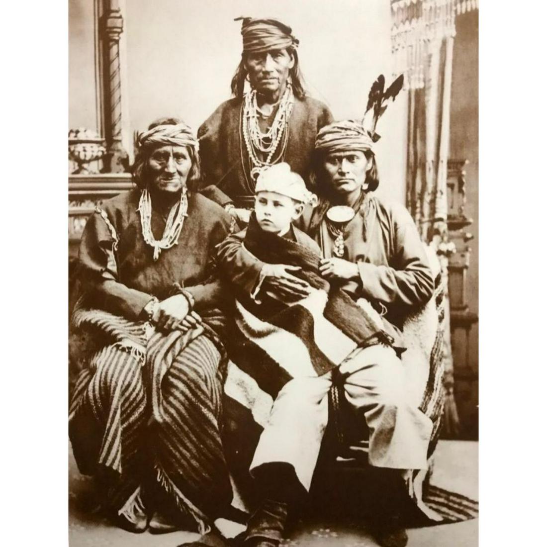 Zuni Bow Priests Sepia Photo Print (1 of 2)