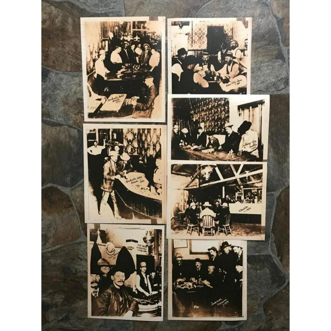 Group of Wild West Gambling Photo Prints (1 of 3)