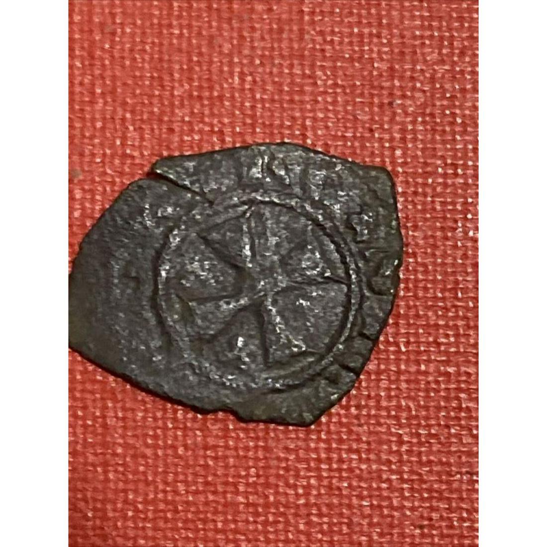 Byzantine Templar Cross Medieval Coin (1 of 2)
