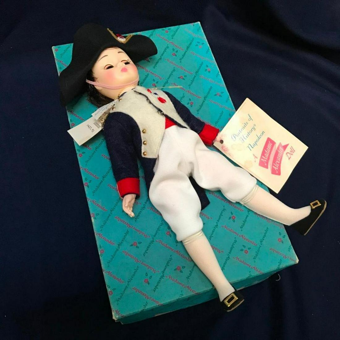#1330 Napoleon, Vintage Madame Alexander Doll: Vintage Madame Alexander doll, #1330 Napoleon in original box with tissues, from the Portraits of History Collection. Doll never displayed. Old department store overstock.