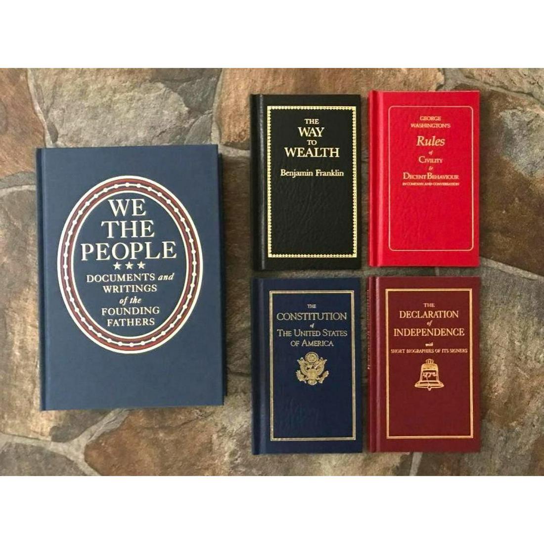 Cased Book Sets, American Founding Fathers (1 of 3)