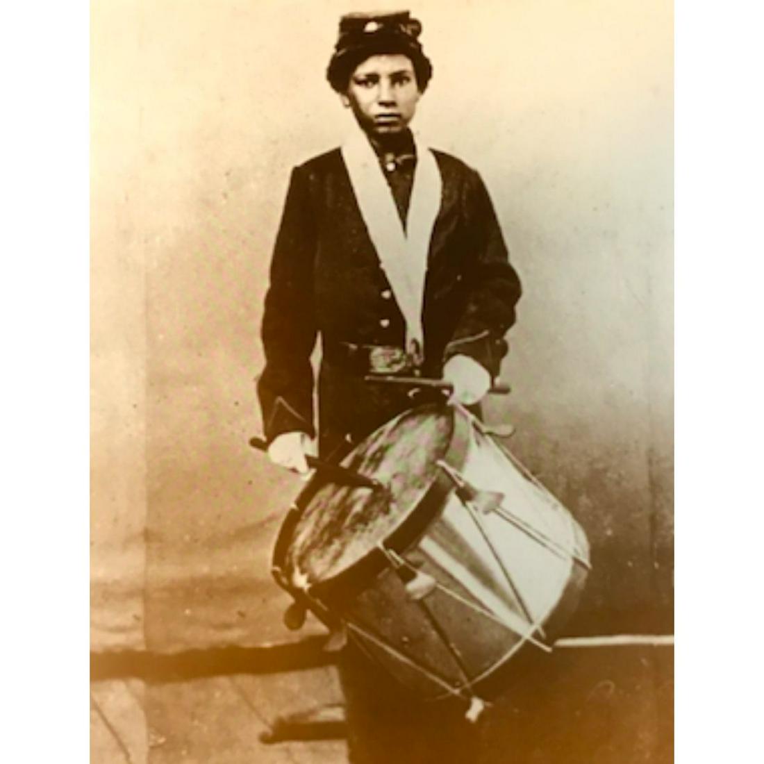 African American History, Contraband Drummer Boy Photo (1 of 1)