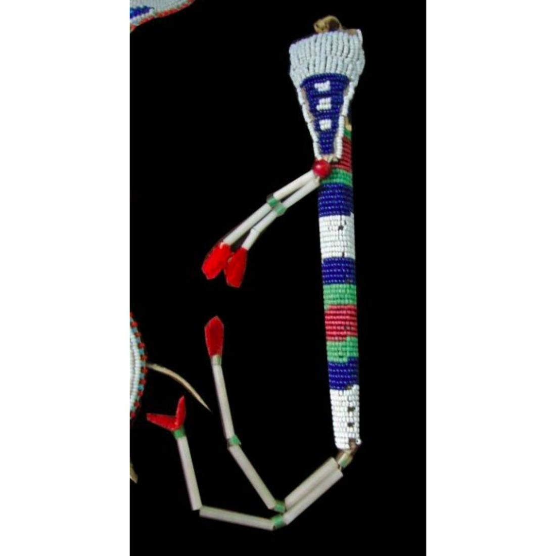 c1930 Native American Beaded Awl Bag (1 of 2)