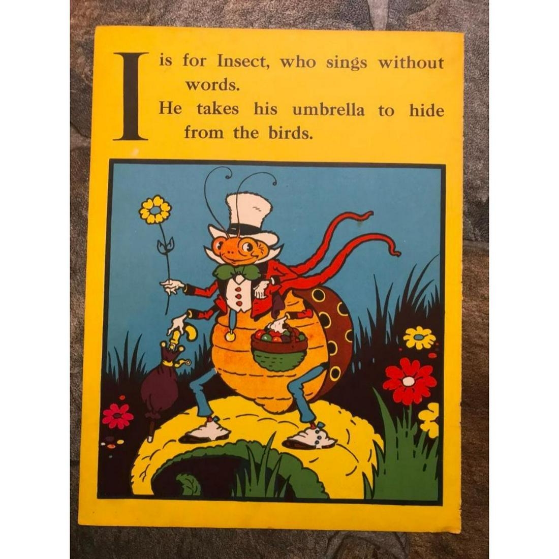 Early 1900's Children's ABC Book Lithographs (1 of 2)