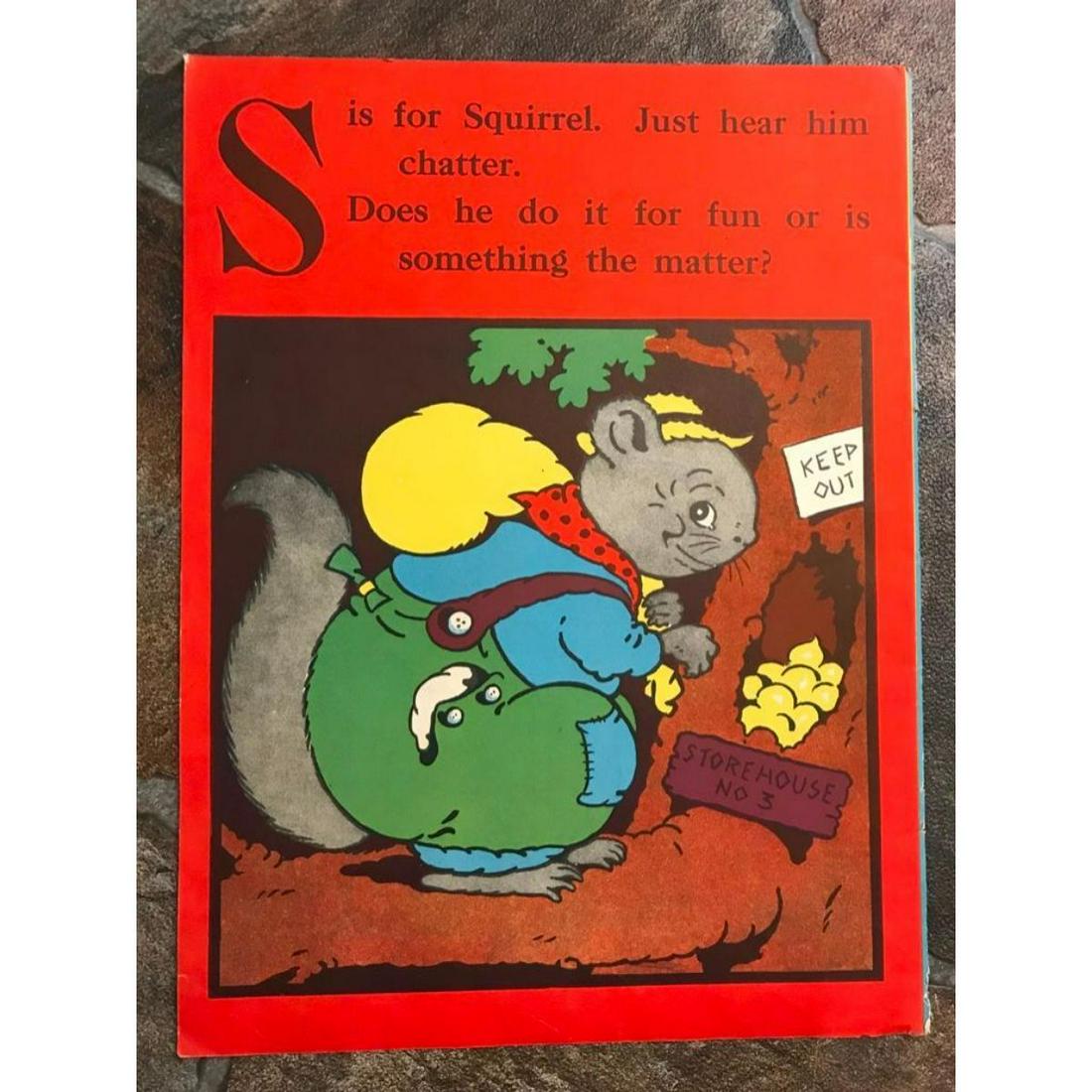 Early 1900's Children's ABC Book Lithographs (1 of 2)