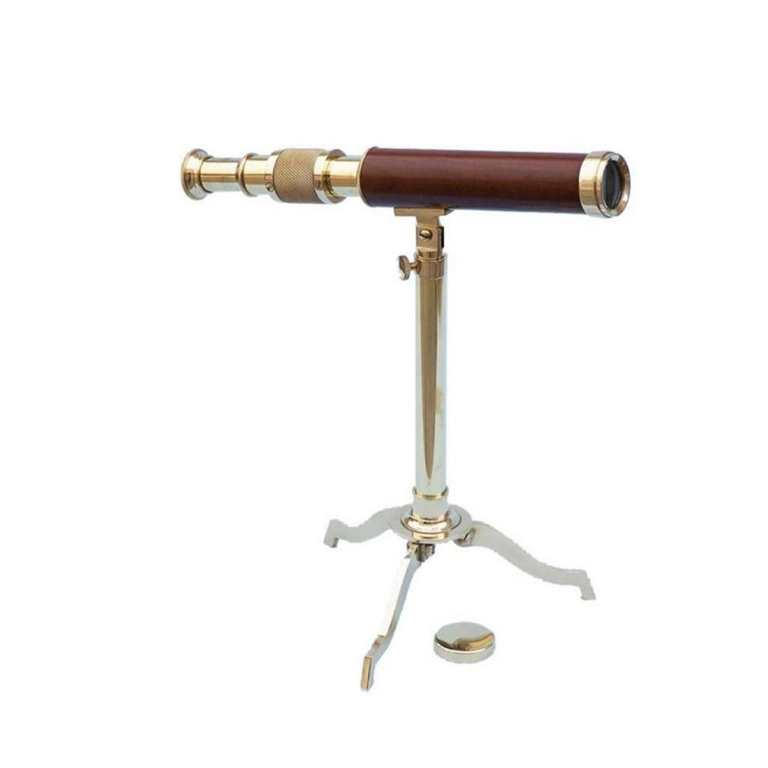 Brass Wood Nautical Telescope (1 of 1)