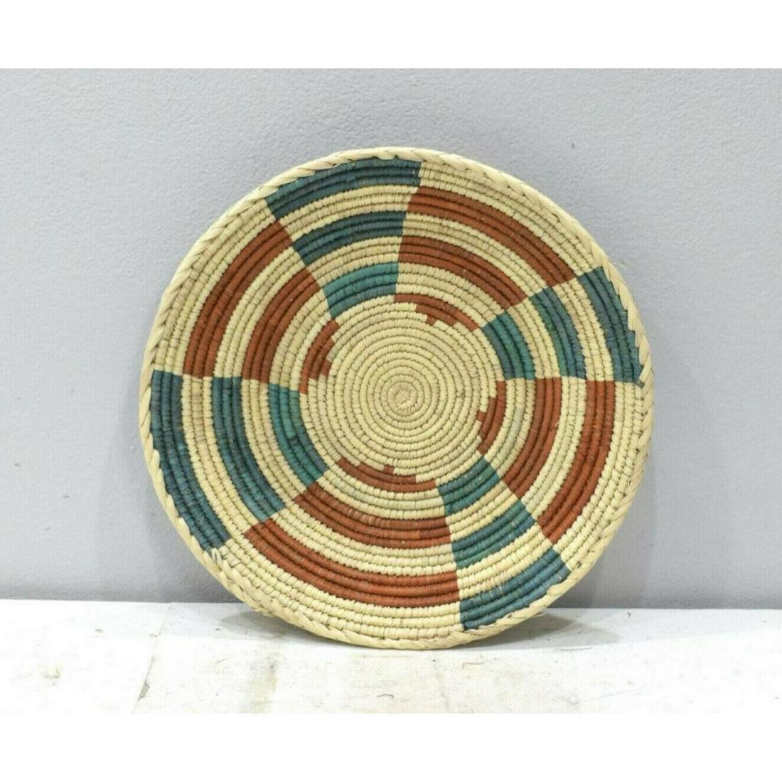 South African Hand Woven Palm Basket (1 of 3)