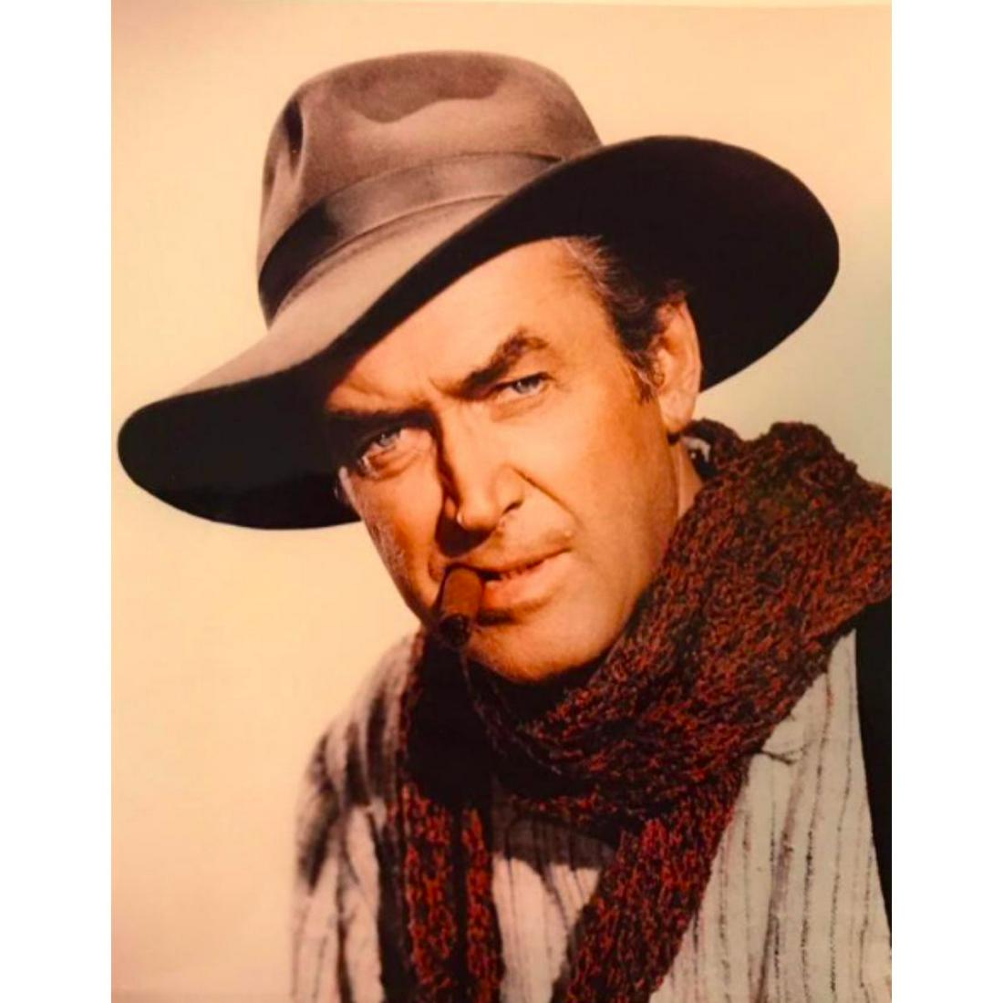 Vintage Jimmy Stewart Cowboy Color Photograph (1 of 2)