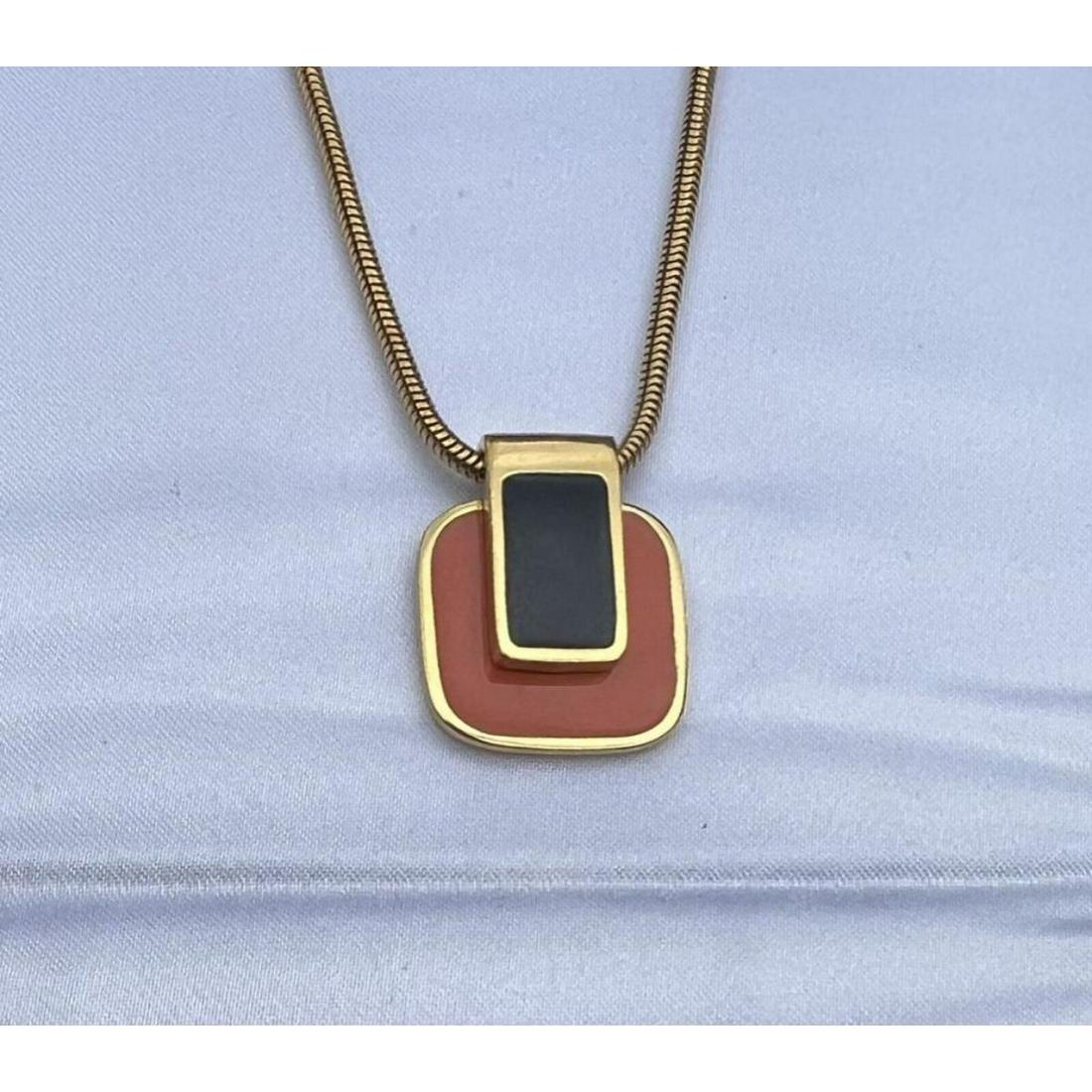 Vintage 1977 Givenchy French Pendant Necklace (1 of 6)