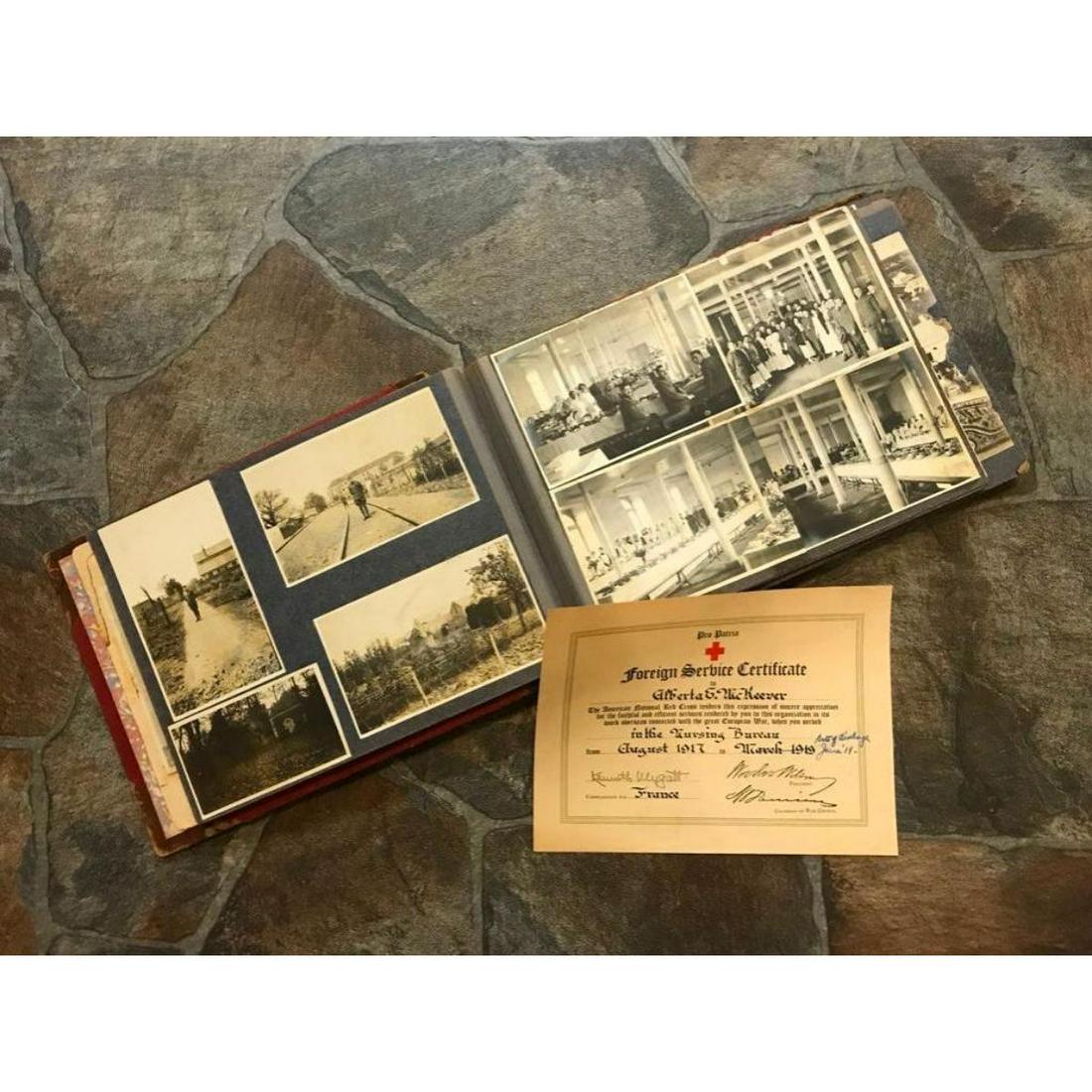 World War I Nurse's Scrapbook, Letter from King George (1 of 12)