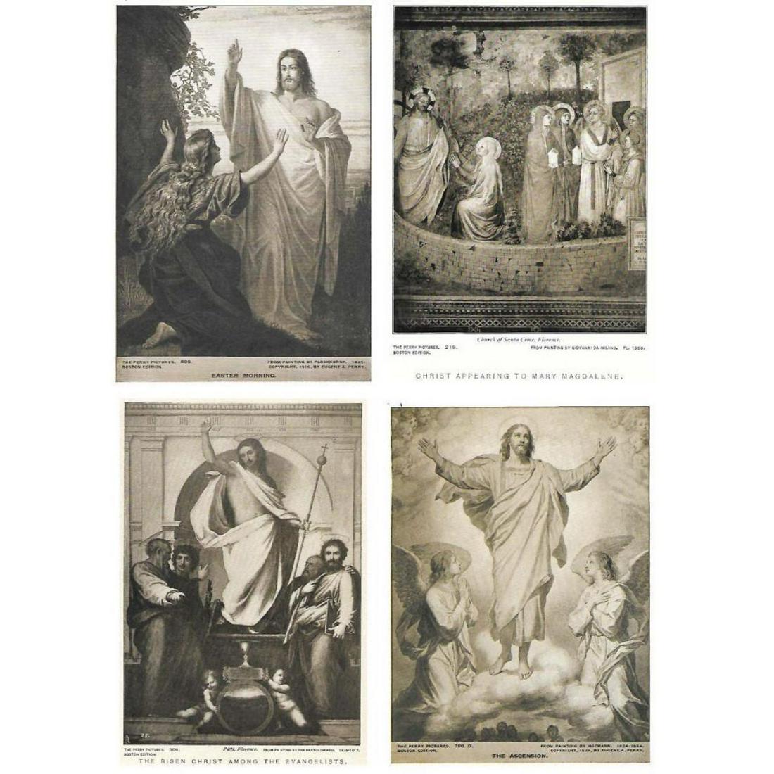 Early 1900's Half Tone Prints, Christ, Easter Morning (1 of 5)