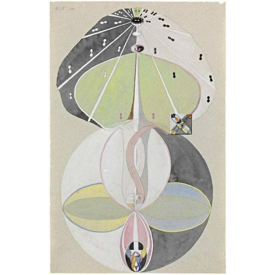 Hilma Af Klint, Tree of Knowledge Giclee Print (1 of 1)
