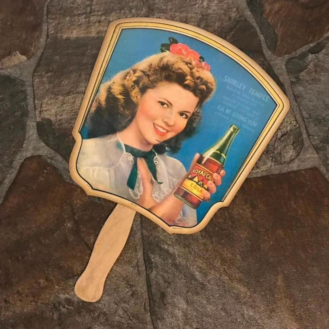 Vintage RC Cola Shirley Temple Fan (1 of 2)
