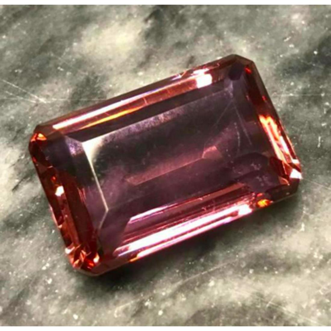 Large Size Faceted Purple Gemstone (1 of 4)