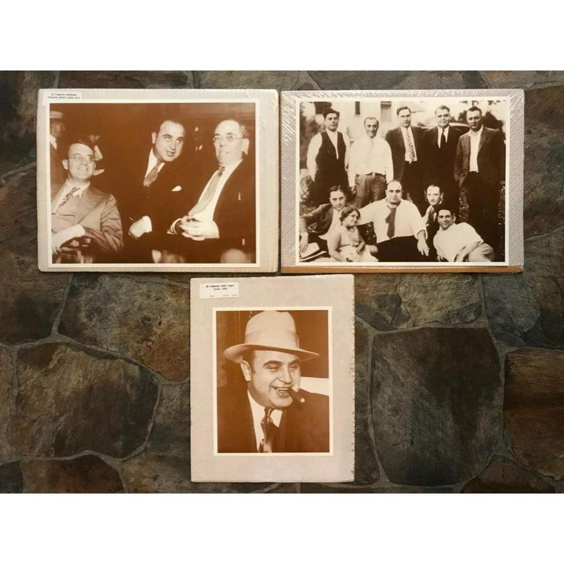Set of Famous Gangster Al Capone Photo Prints (1 of 1)
