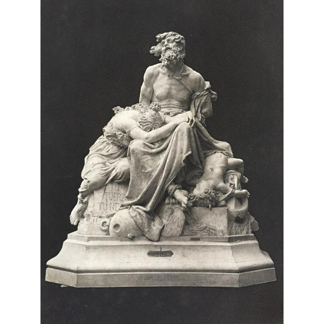 19thc Photogravure Print, The Crimes Of War (1 of 2)