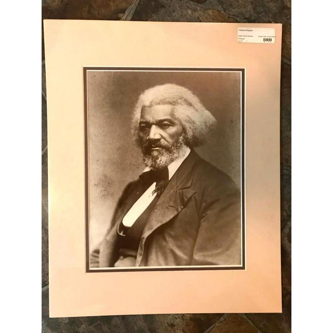 African American History, Frederick Douglass Sepia Tone Photo Print (1 of 2)