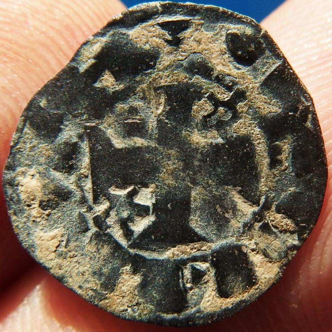 11th-12thc Medieval Knights Templar Crusader Coin (1 of 4)