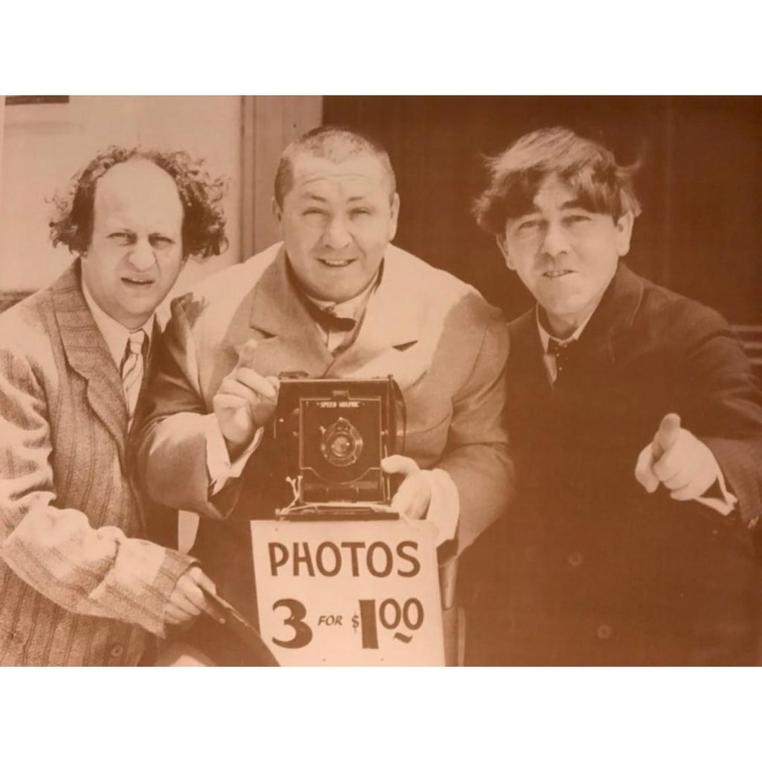 Three Stooges Large Size Photo Print (1 of 2)