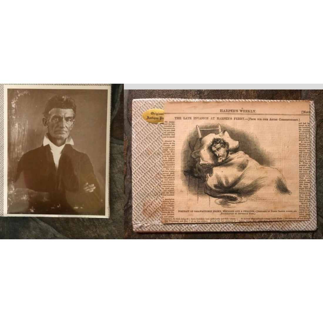 Civil War Abolishionist John Brown, Harper's Ferry Prints (1 of 5)