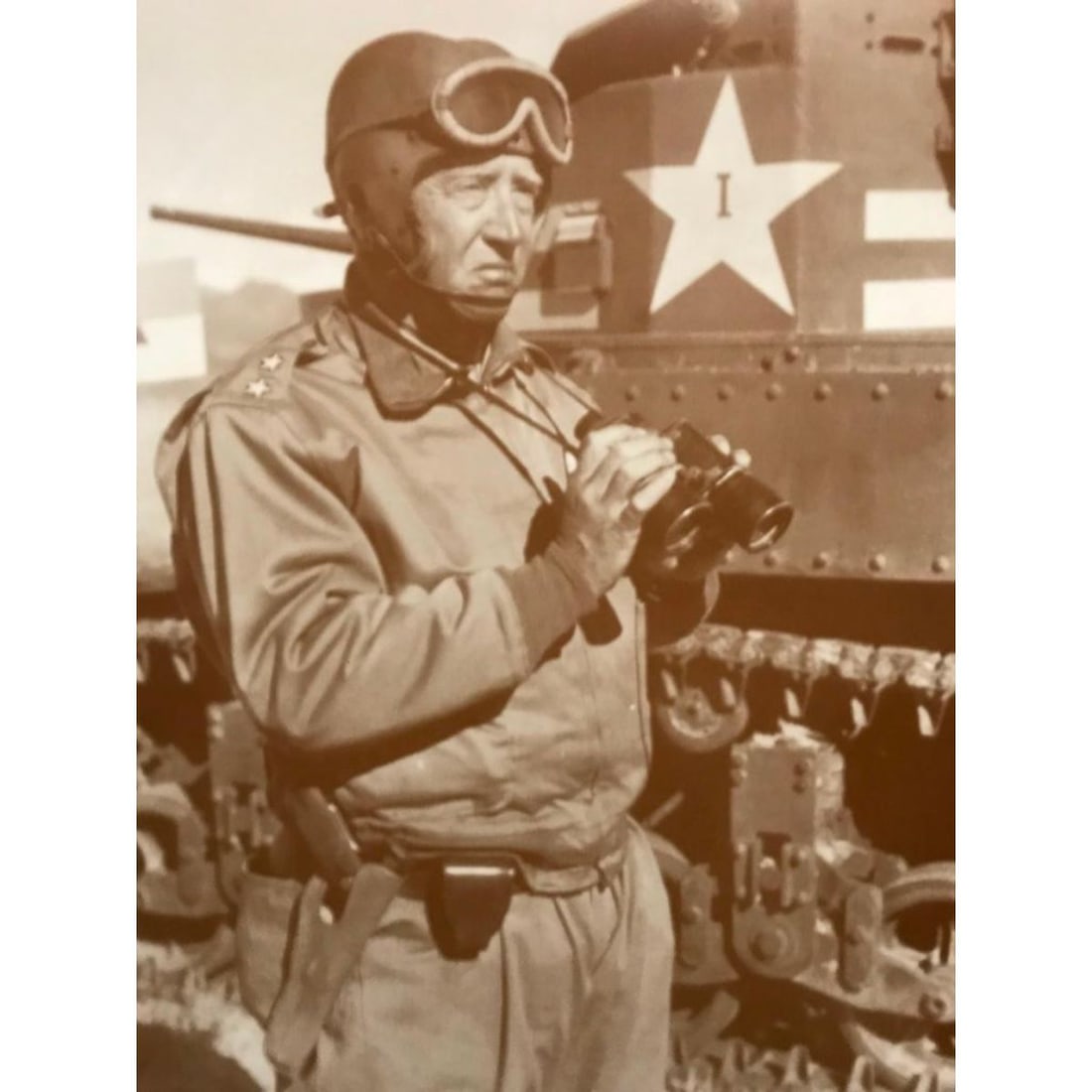 World War II, General George Patton Photo Print (1 of 2)