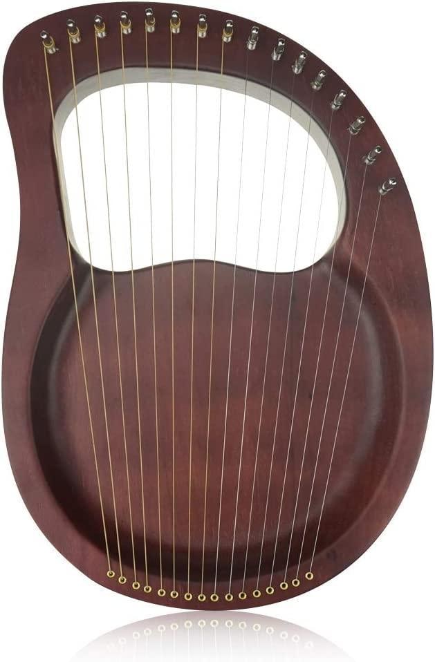 Classic Mahogany Lyre, Harp (1 of 2)