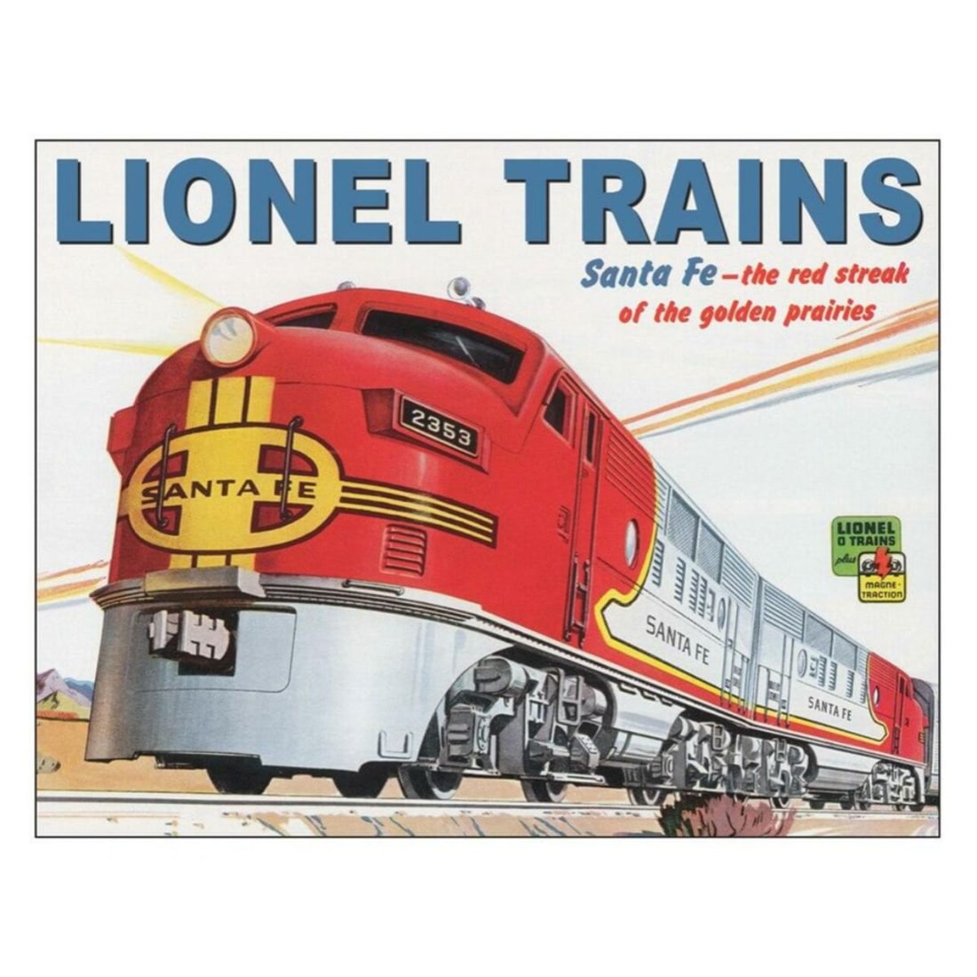 Lionel Toy Trains Metal Sign (1 of 1)