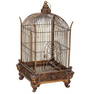 Ornate Victorian Bronze Conservatory Bird Cage