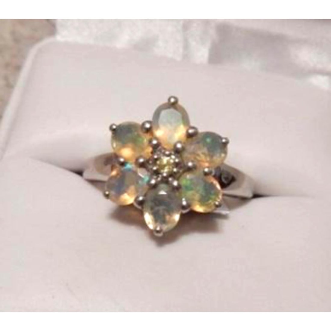 1.27ct Opal Sphene Sterling Ring (1 of 4)