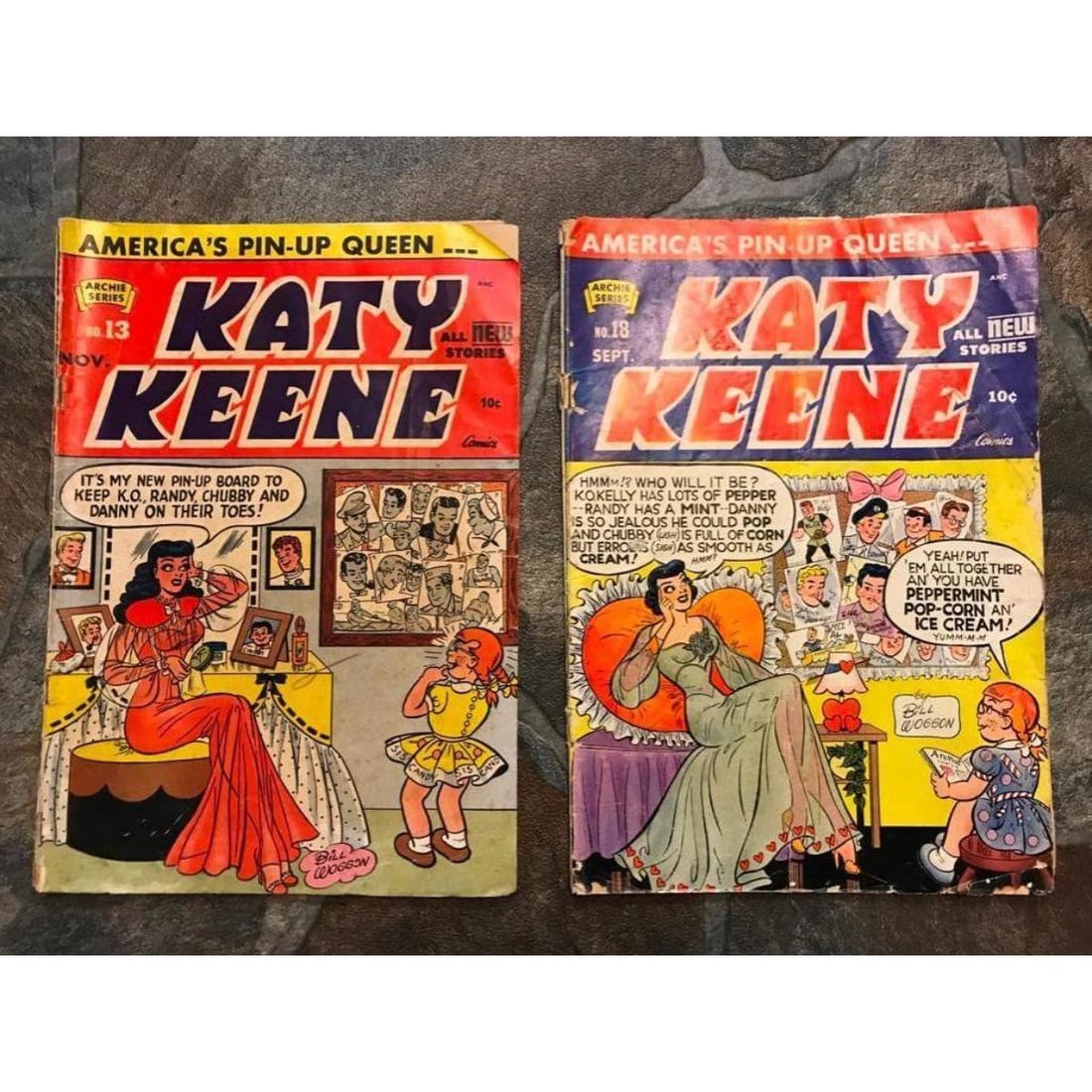 Rare 1950's Katy Keene Comic Books (1 of 7)