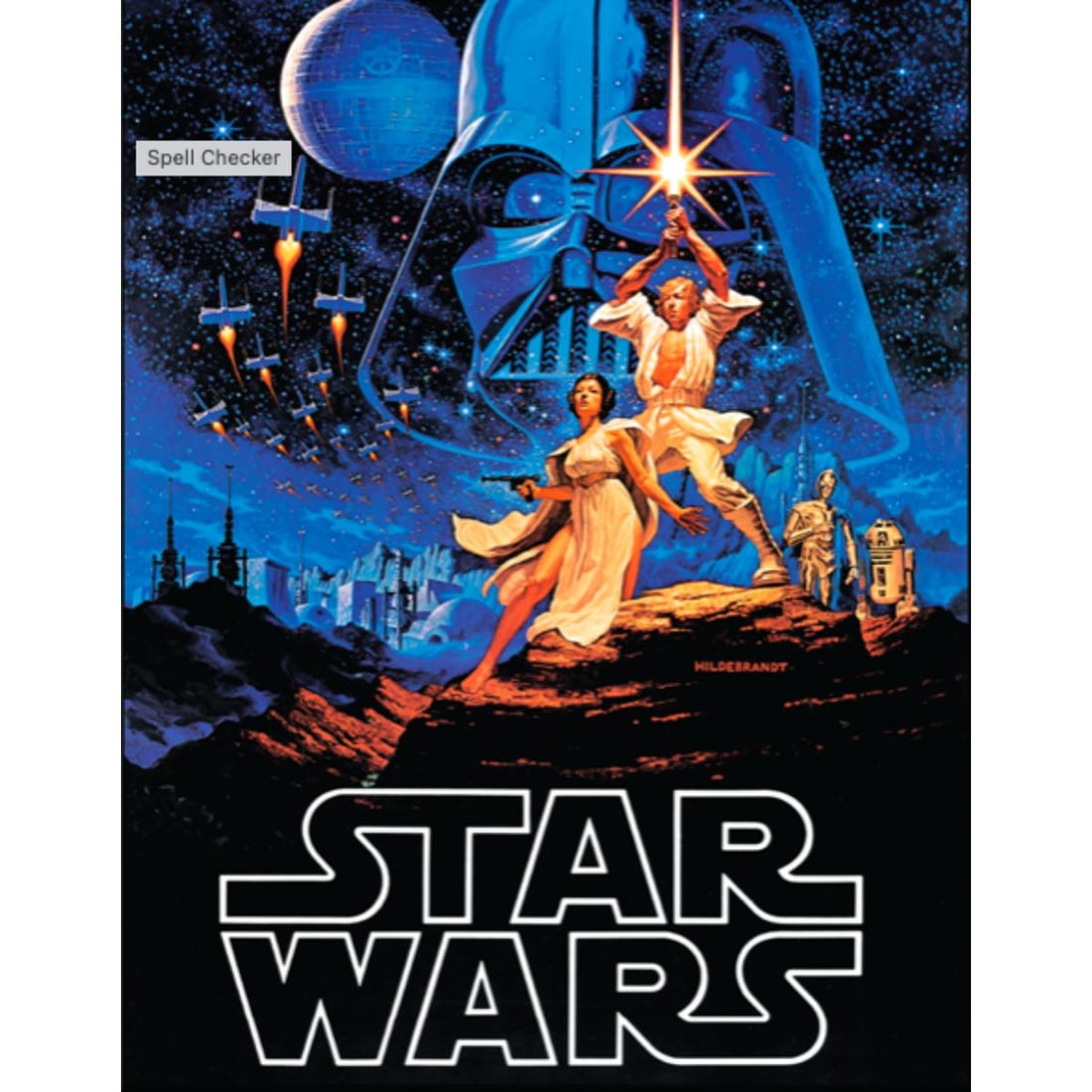 Star Wars Metal Sign (1 of 1)