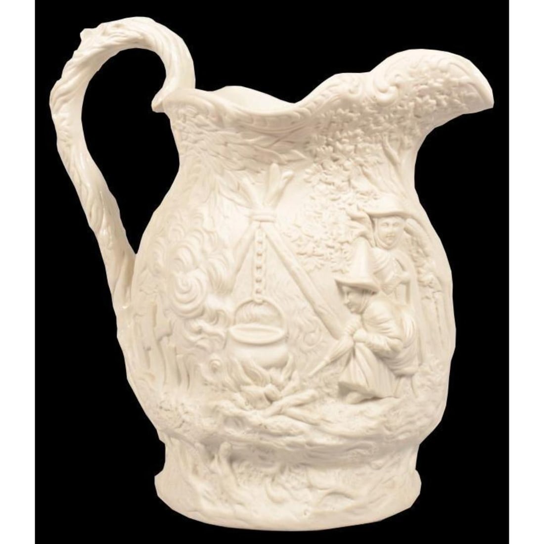 Mid 19thc English Parian Pitcher (1 of 4)
