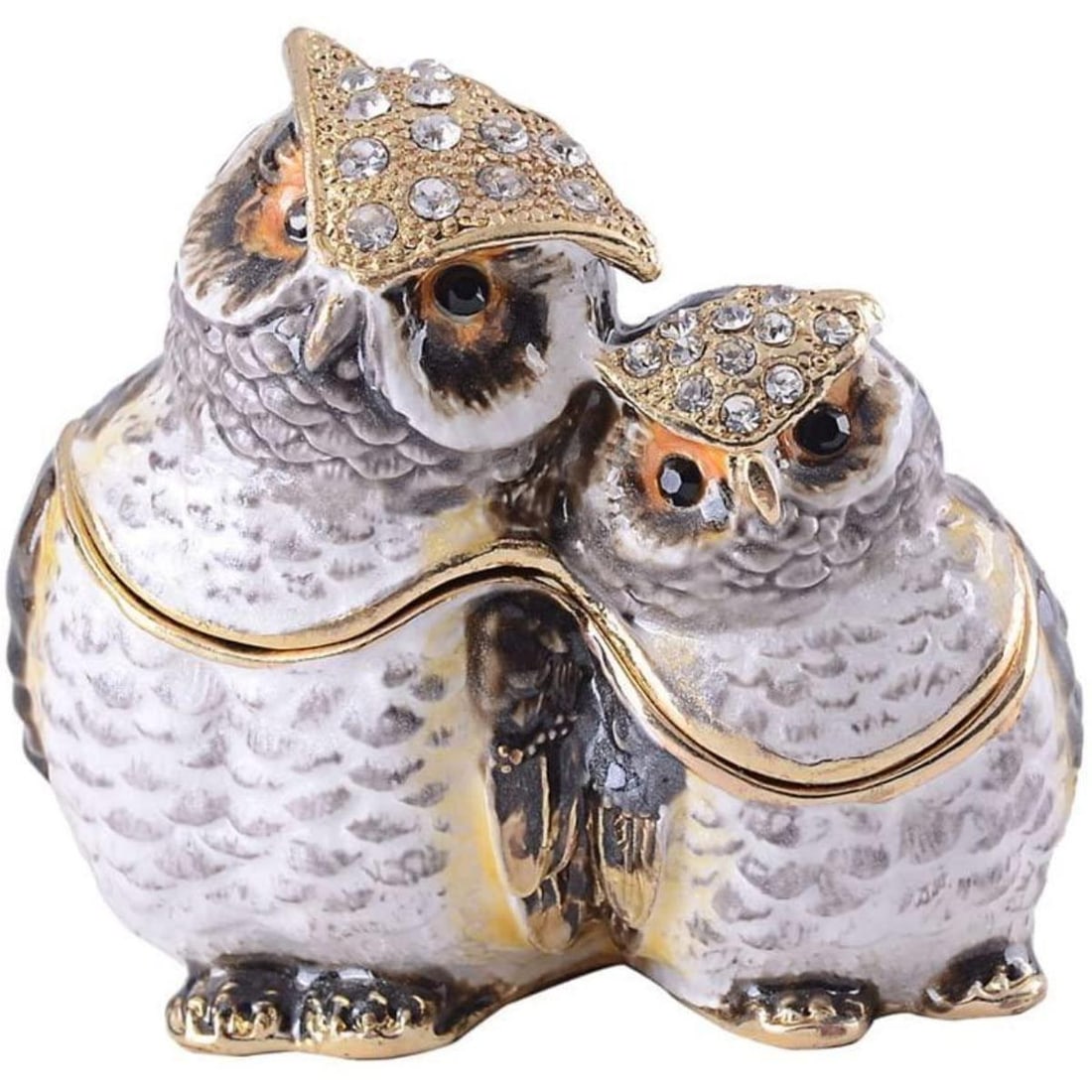 Pair of Owls Trinket Jewel Box (1 of 2)