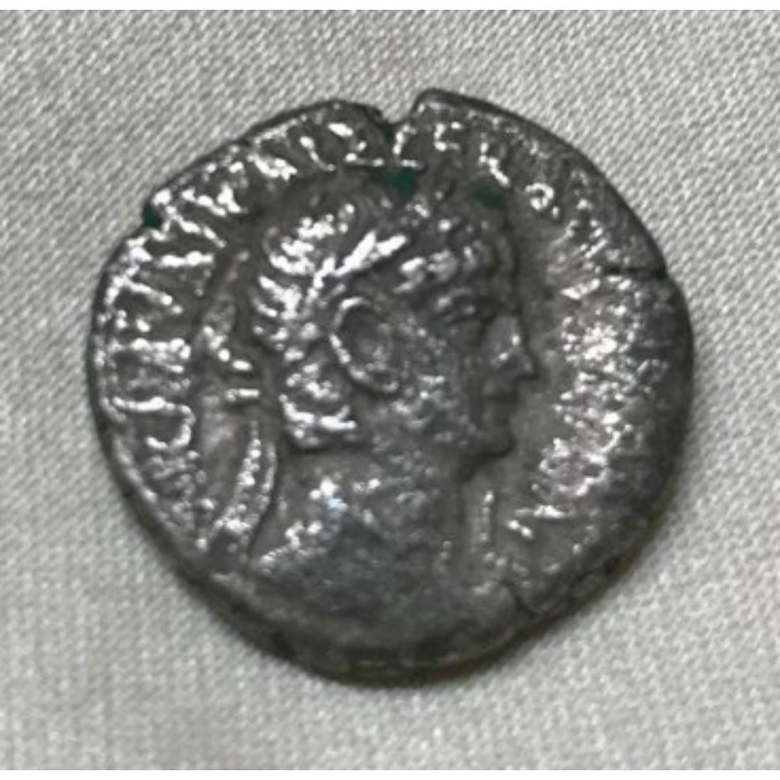 Ancient Billon Coin, Claudius Tetradrachm, Alexandria, Egypt (1 of 4)