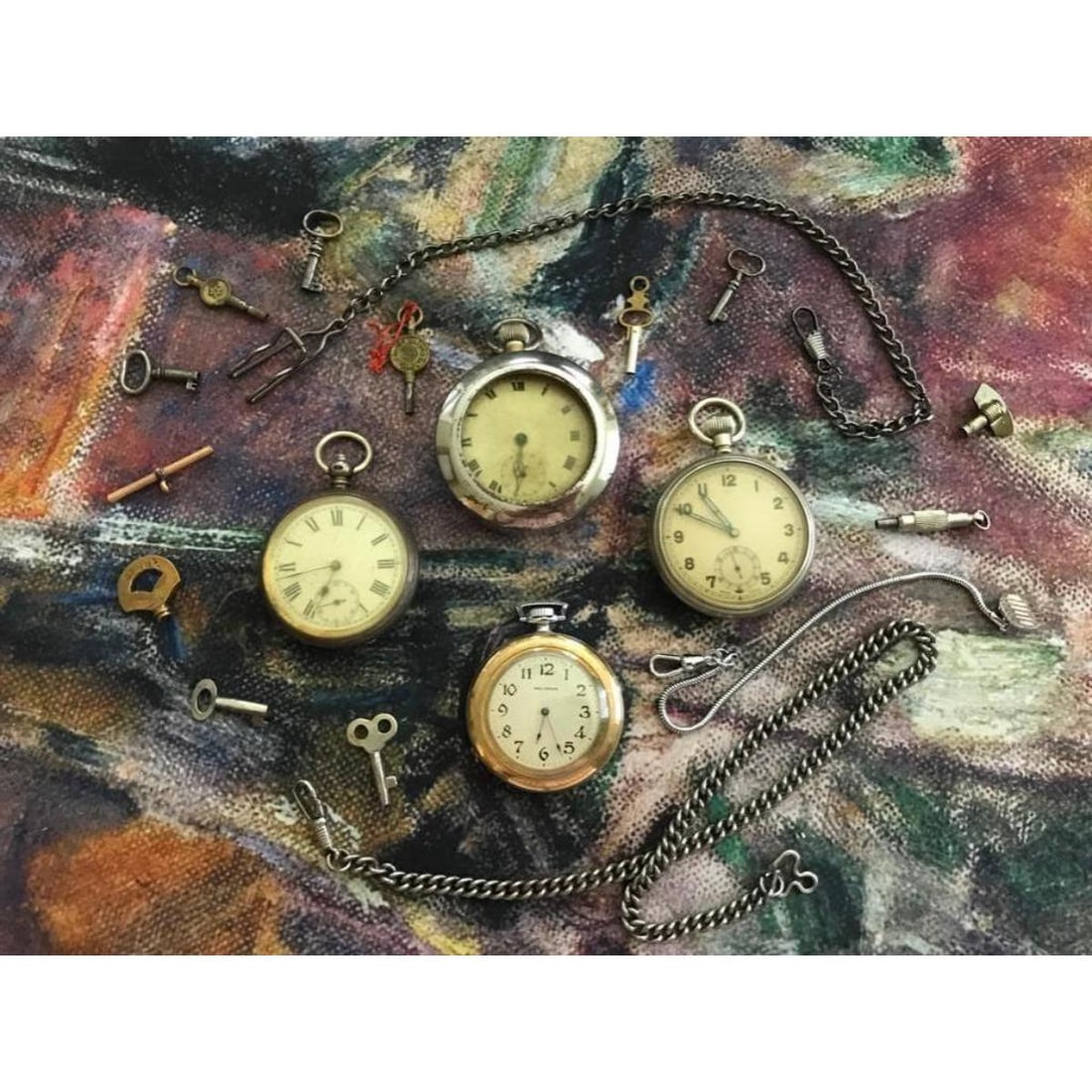 Antique Pocket Watch Hobbyist Lot (1 of 12)