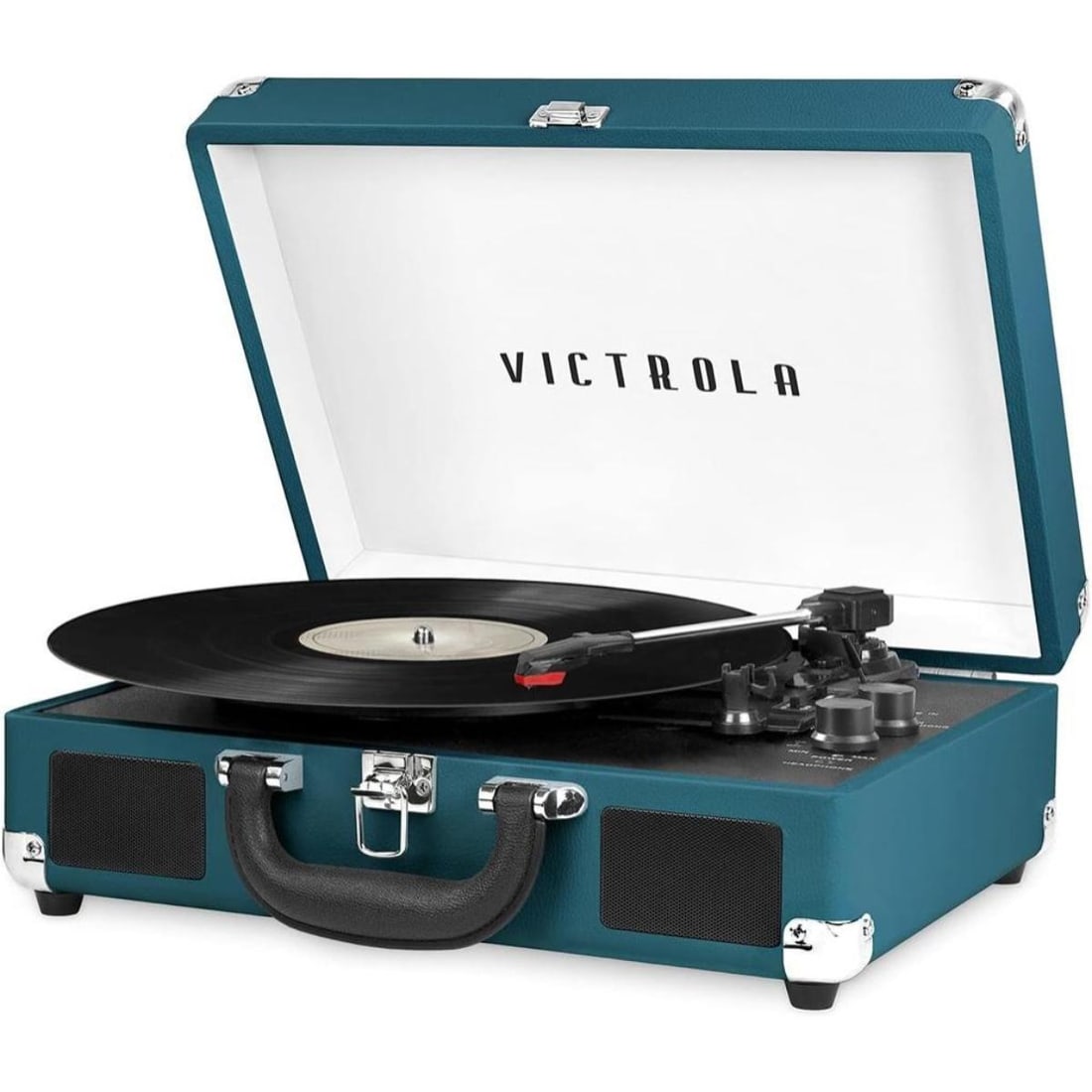 Victrola Portable Cased Record Player (1 of 2)
