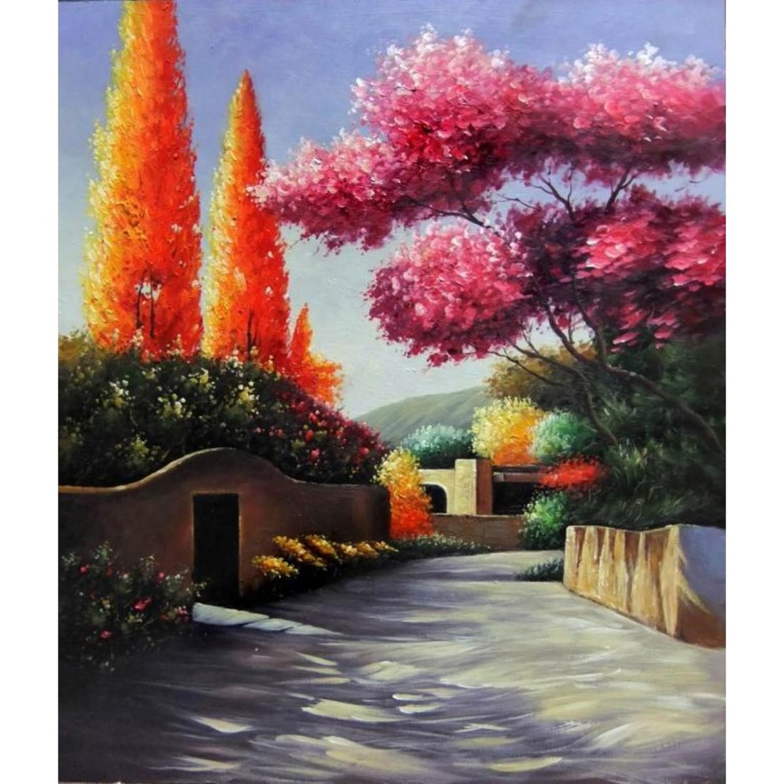 Student of Torrez, Spanish Landscape Oil Painting (1 of 1)