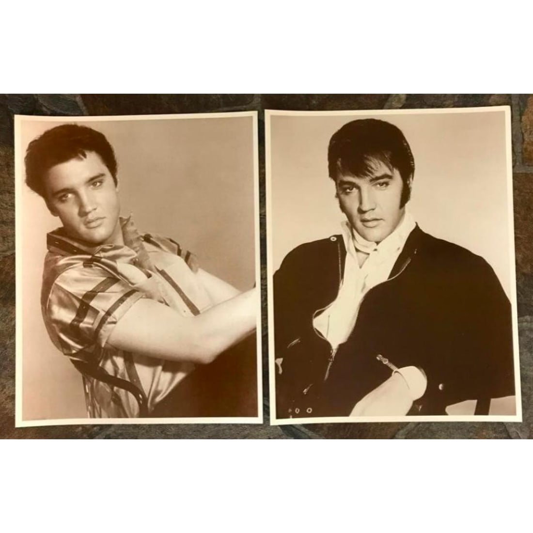 Pair of Elvis Presley Photo Prints (1 of 2)