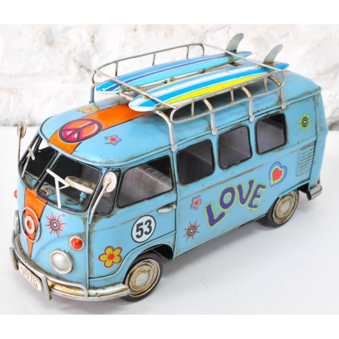 1966 Volkswagon Peace Mini Bus Model (1 of 1)