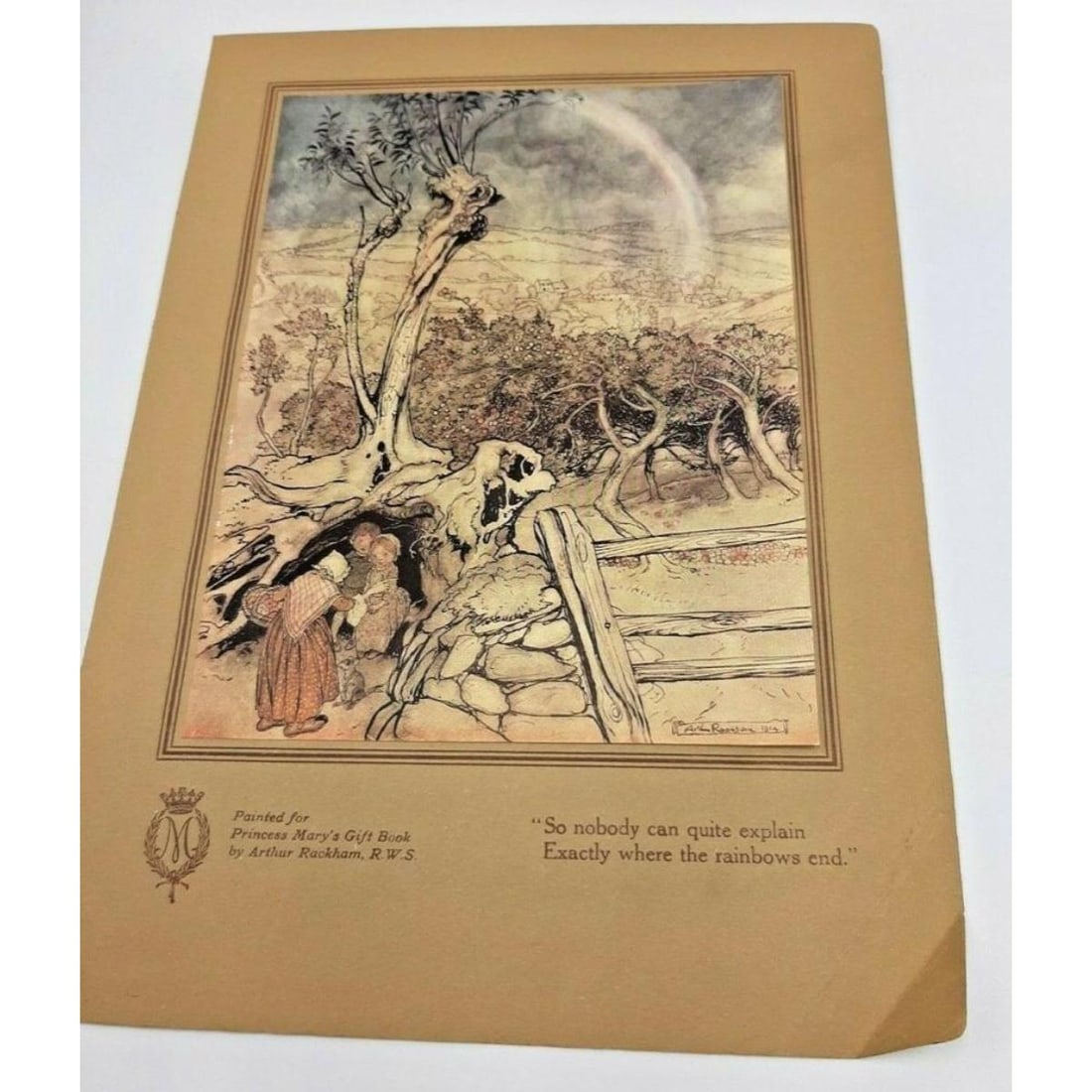 Early 1900's Arthur Rackham Lithograph (1 of 1)