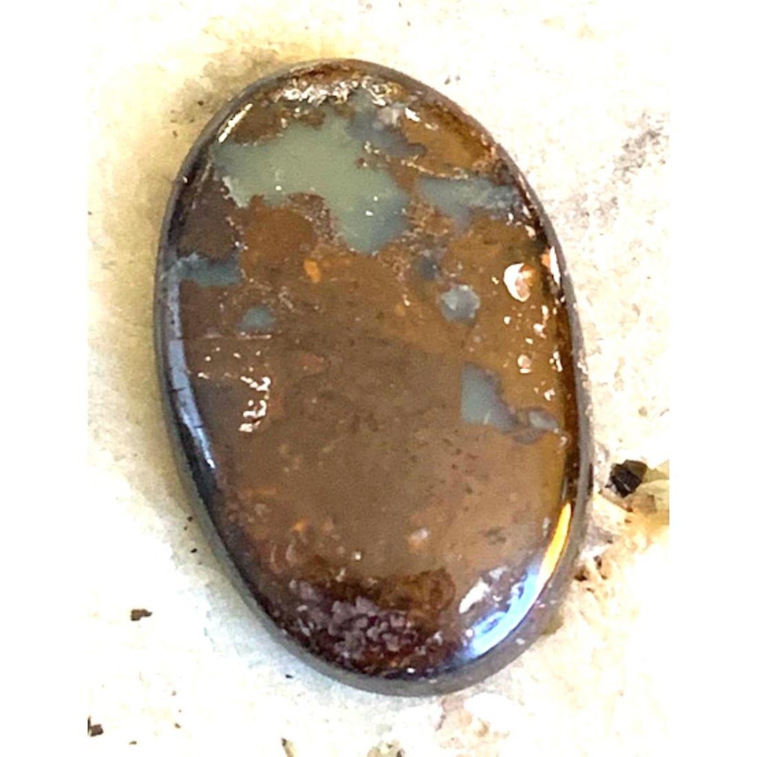 22.92 ct Australian Boulder Opal Gemstone Cabochon (1 of 4)