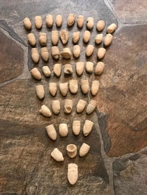 Group of Civil War Minnie Balls, Bullets