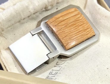 Money Clip, Gettysburg Witness Tree Wood, General Longstreet