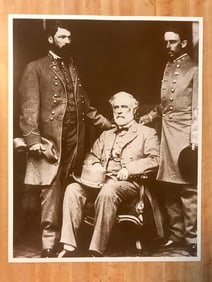 Confederate General Robert E Lee With Sons Photo Print