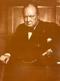Winston Churchill Photo Print